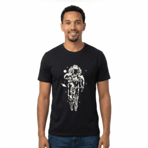 Cycling Rocketfuel T-shirt Black - main product image