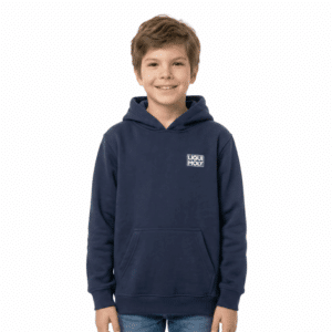 Kids Navy Hoody - main product image