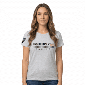 Racing T-Shirt White Ladies - main product image