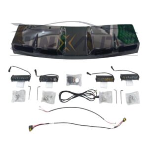 Jetour T2 Front Spoiler with Kit ROOF LIGHT(AM) auto part product photo