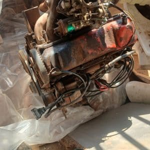 VW Jetta Engine and gear box auto part product photo