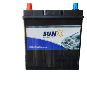 Sunx car battery SX-630 auto part product photo