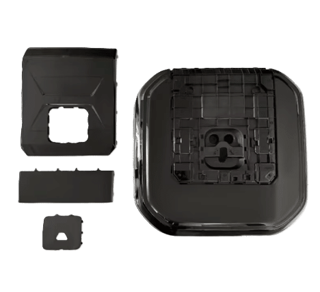 Jetour T2 Spare Wheel Cover Set (Square)(Am) 1 Jetour T2 Spare wheel cover set (SQUARE)(AM) auto part product photo