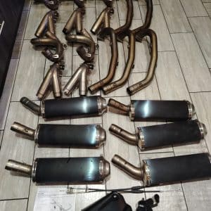 Ducati 1098 / 1198 Full Exhaust Systems with Canisters - 3 Sets Available auto part product photo