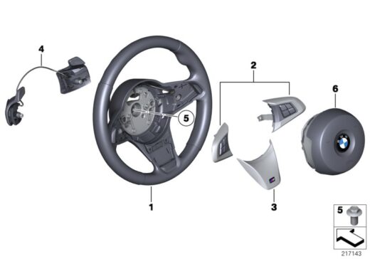 Set, Multifunction Switch, M-Sport 1 Set Multifunction Switch M-Sport product image