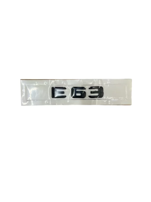 Decal Bootlid Emblem E63 Chrome 1 DECAL BOOTLID EMBLEM E63 CHROME product image