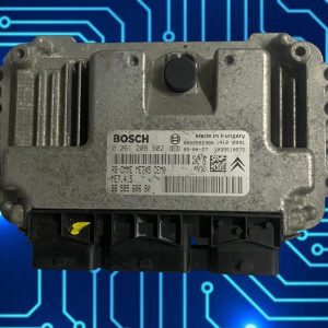 Peugeot / Citroën Engine Control Unit (ECU Computer Box) - 9659560680 (Bosch 0261208902 ME7.4.5) auto part product photo