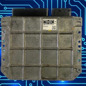 Toyota Auris / Corolla 1.3L & 1.6L Petrol Engine Control Unit Box (ECU) - Denso 89661-02T40 auto part product photo
