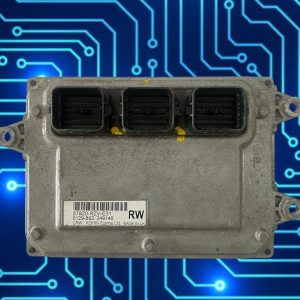 Honda CR-V MK3 2.0 i-VTEC Petrol Manual Engine Control Unit Box (ECU) - Keihin 37820-RZV-E31 auto part product photo