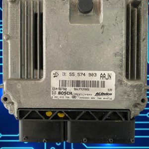Opel Astra J / Chevrolet Cruze 1.7 CDTI Diesel Engine Control Unit Box (ECU) - Bosch E91 55574903 auto part product photo