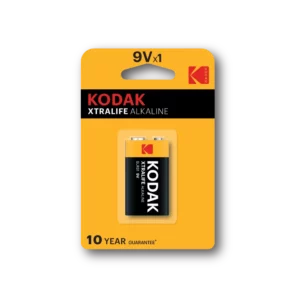 Battery 9𝑉 PP3 Alkaline KODAK