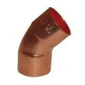 Copper Cu Elbow 45°