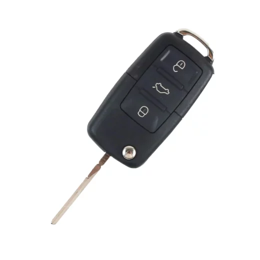 Volkswagen – Golf, Passat, Polo, Touran | Remote Key Case &Amp; Blade (3 Button, Hu66 Blade, Cr2032 Battery) 1 Volkswagen - Golf Passat Polo Touran auto part product photo