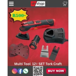Oscillating Multi Tool Cordless 12𝑉 SET Tork Craft product image