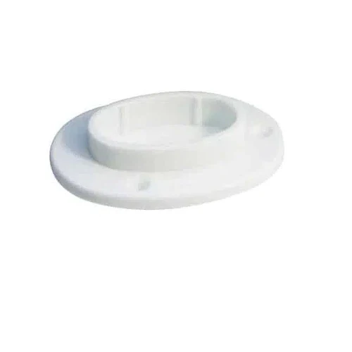 Oval Rail Flange Bracket Plastic 1 Oval Rail Flange Bracket Plastic product image
