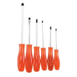 Screwdriver Set 6pc Red Handle Torero auto part product photo