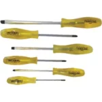 Screwdriver Set 6pc Yellow Handle Livingstone auto part product photo