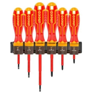 Screwdriver Set with Bracket VDE 6pc iNGCO auto part product photo