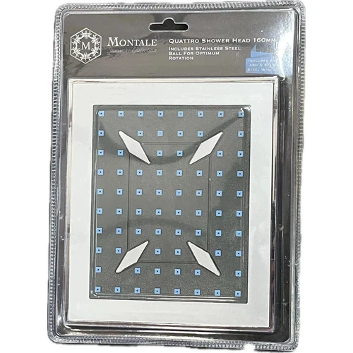 Shower Head Square Poly With Arm Montale 1 Shower Head Square Poly with Arm Montale auto part product photo