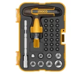 Socket & Screwdriver 1/4" Set iNGCO auto part product photo
