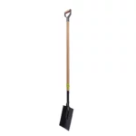 Spade Flat Steel Long Wooden Handle Lasher auto part product photo