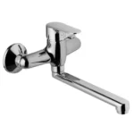 Tap Sink Mixer Wall Rounded Lever auto part product photo