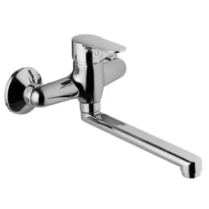 Tap Sink Mixer Wall Rounded Lever auto part product photo