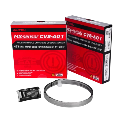 Autel Cvs-A01 Metal Strap Programmable Cv Tpms Sensor For Trucks And Buses 1 Autel CVS-A01 Metal Strap Programmable CV TPMS Sensor for Trucks and Buses auto part product photo
